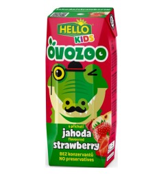 Hello pitíčko jahoda 250 ml